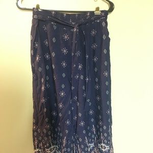Mid-Calf Bohemian Pants